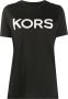 Michael Kors T-shirt met logoprint Zwart - Thumbnail 1