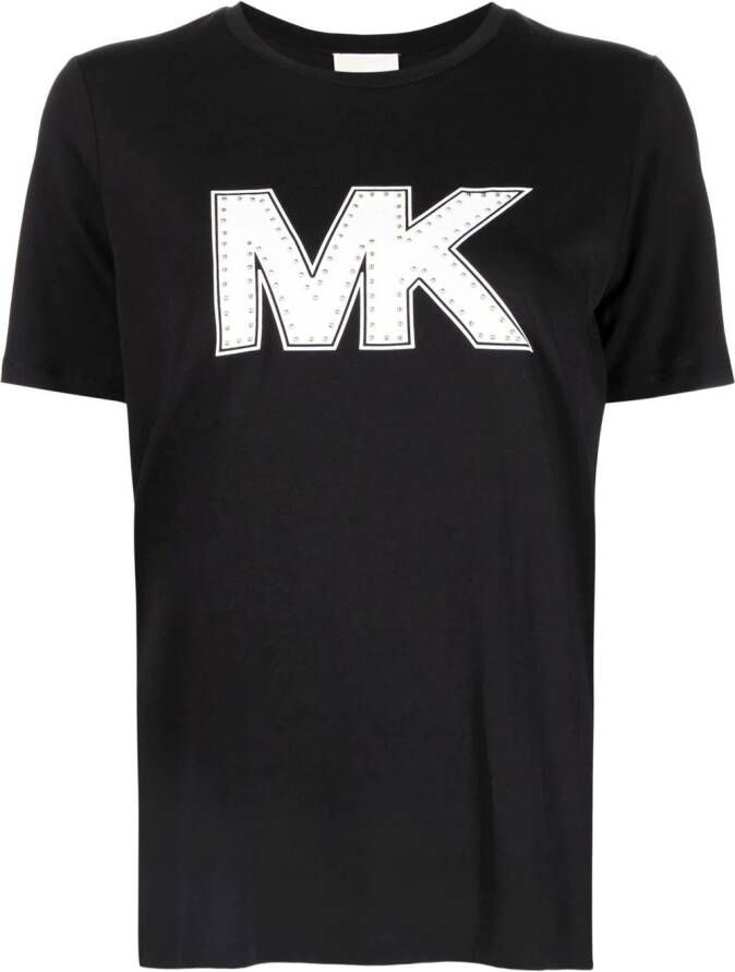 Michael Kors T-shirt met studs Zwart
