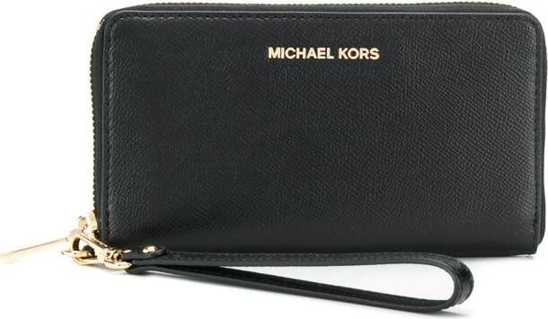 Michael Kors Grote telefoonportemonnee Zwart