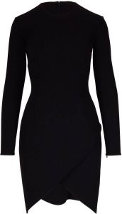 Michael Kors Mini-jurk met wikkeldetail Zwart