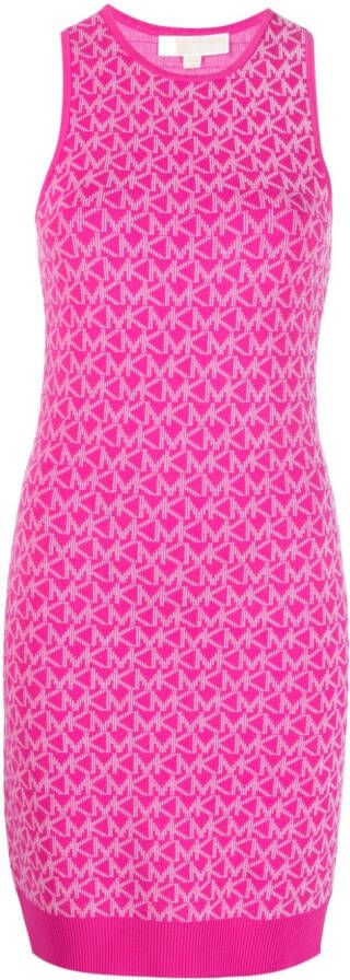 Michael Kors Mini-jurk met jacquard Roze