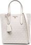 Michael Kors Shopper met monogrampatroon Beige - Thumbnail 1
