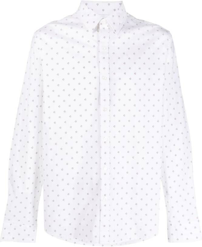 Michael Kors Overhemd met bloemenprint Wit