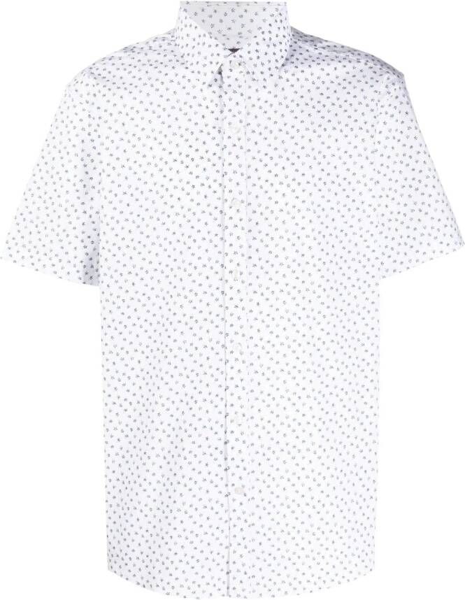 Michael Kors Overhemd met madeliefjesprint Wit