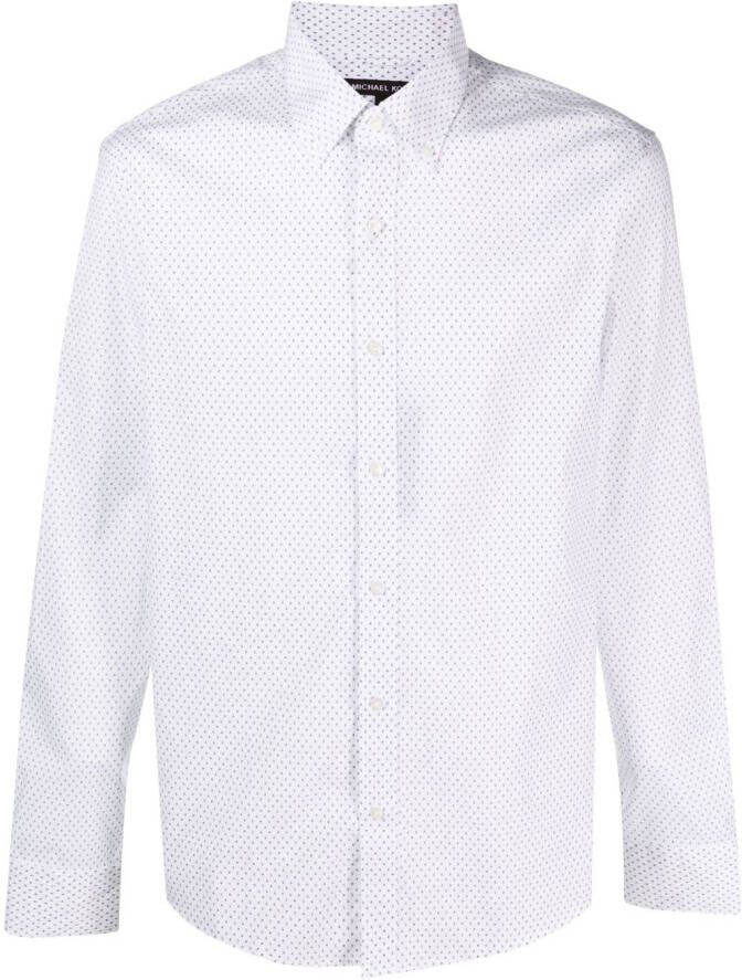 Michael Kors Overhemd met stippen Wit
