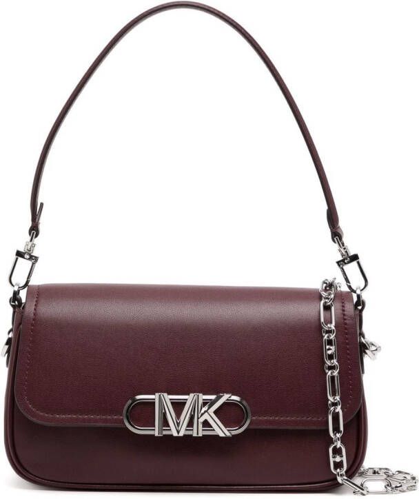 Michael Kors Parker leren schoudertas Rood