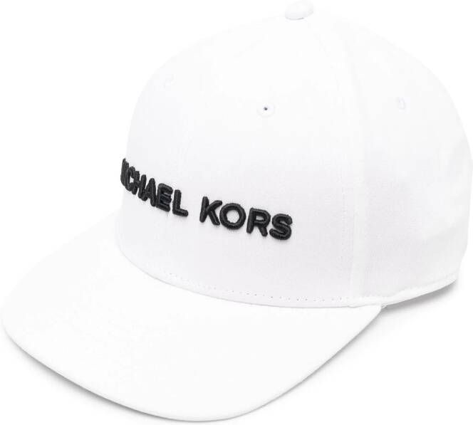 Michael Kors Pet met geborduurd logo Wit