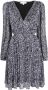 Michael Kors Mini-jurk met zebraprint Zwart - Thumbnail 1