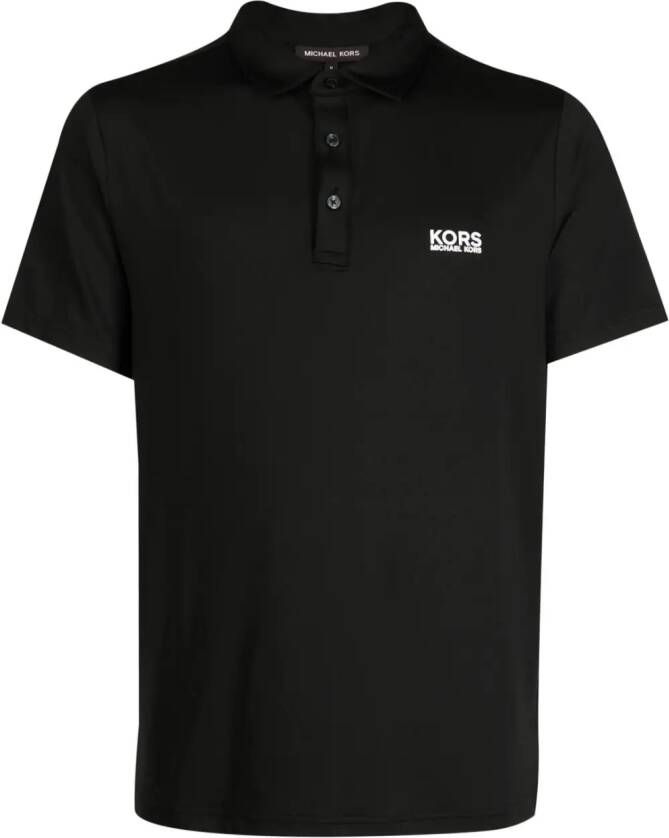 Michael Kors Poloshirt met logoprint Zwart
