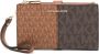Michael Kors Greenwich verstelbare schoudertas Bruin - Thumbnail 7