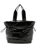Michael Kors Grote Trisha leren schoudertas Beige - Thumbnail 1