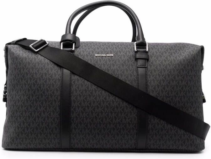 Michael Kors Reistas met monogramprint Zwart