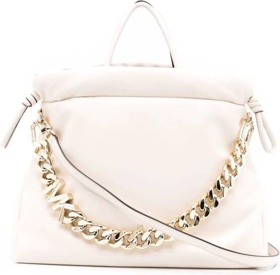 Michael Kors Shopper met meerdere bandjes Beige