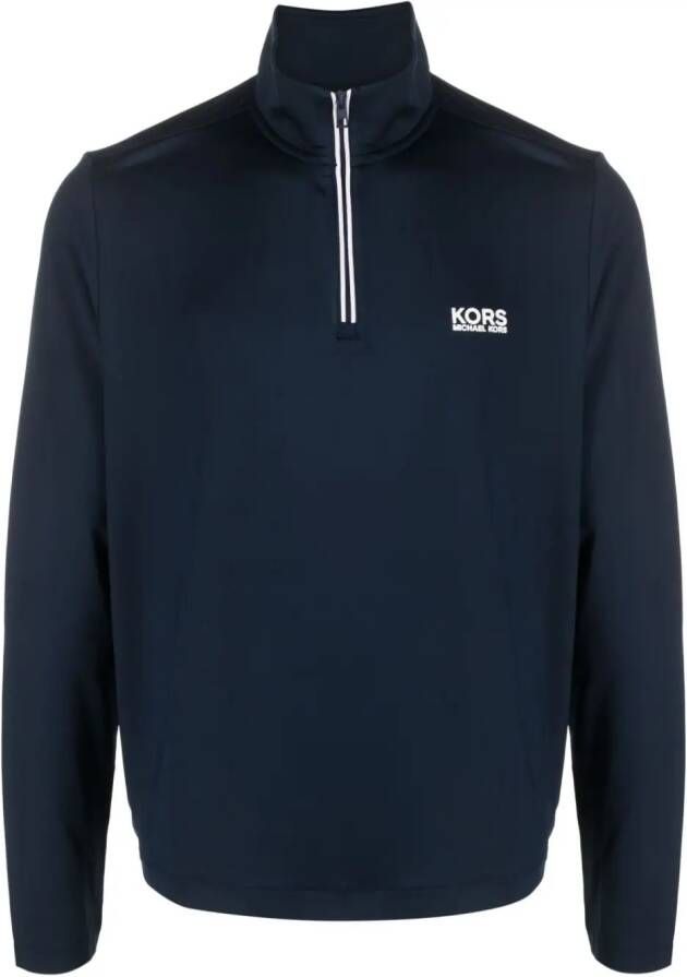 Michael Kors Sweater met logoprint Blauw