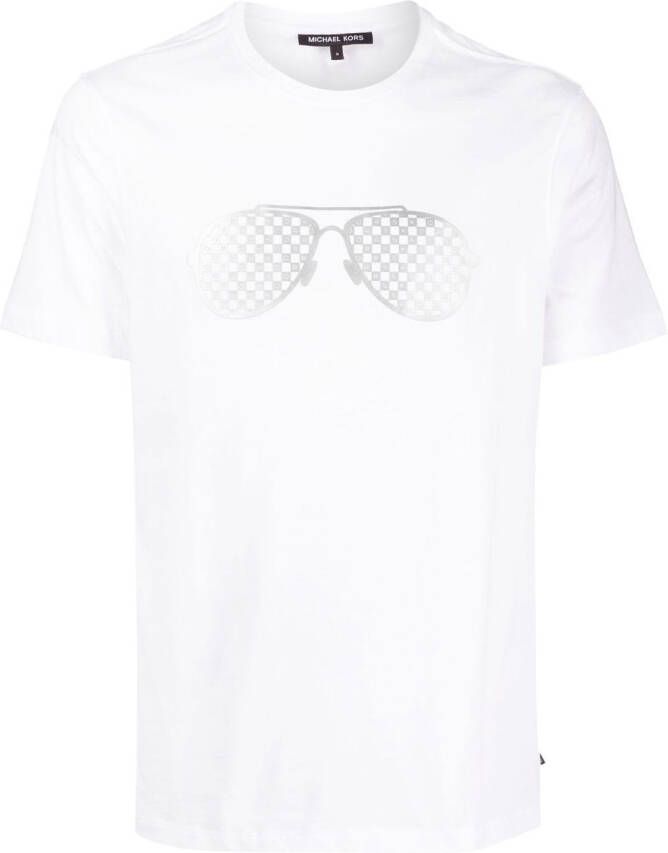 Michael Kors T-shirt met ronde hals Wit