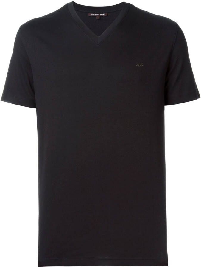 Michael Kors V-neck T-shirt Zwart