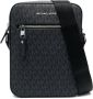 Michael Kors Varick messengertas met logo Zwart - Thumbnail 1