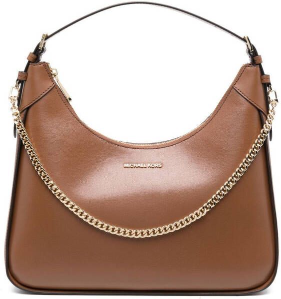 Michael Kors Wilma shopper met enkele band Bruin