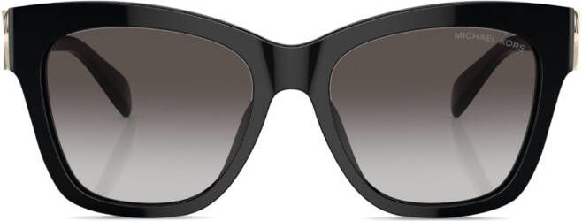 Michael Kors Zonnebril met logoplakkaat Zwart