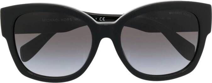 Michael Kors Zonnebril met rond montuur Zwart