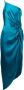 Michelle Mason Asymmetrische jurk Blauw - Thumbnail 1