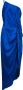 Michelle Mason Asymmetrische jurk Blauw - Thumbnail 1