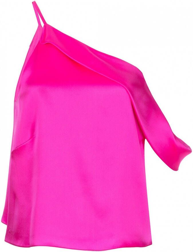 Michelle Mason Asymmetrische top Roze