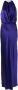Michelle Mason Avondjurk met halternek Blauw - Thumbnail 1