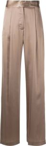 Michelle Mason Broek met wijde pijpen Beige