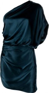 Michelle Mason Gedrapeerde mini-jurk Blauw