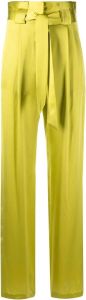 Michelle Mason High waist broek Groen