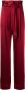 Michelle Mason High waist broek Rood - Thumbnail 1