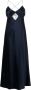 Michelle Mason Midi-jurk met uitgesneden detail Blauw - Thumbnail 1