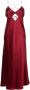 Michelle Mason Midi-jurk met uitgesneden detail Rood - Thumbnail 1