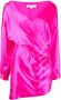 Michelle Mason Mini-jurk met gedrapeerd detail Roze - Thumbnail 1