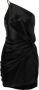 Michelle Mason Mini-jurk met geknoopt detail Zwart - Thumbnail 1