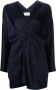 Michelle Mason Mini-jurk met strikdetail Blauw - Thumbnail 1