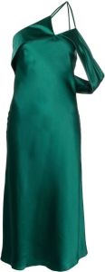 Michelle Mason Uitgesneden midi-jurk Groen