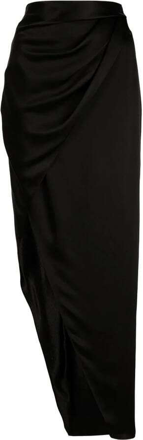 Michelle Mason Zijden rok Zwart