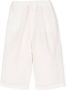 Miki House Shorts met geborduurd logo Wit - Thumbnail 1