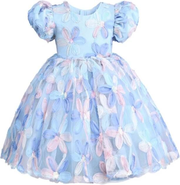 Mimi Tutu Jurk met strik-detail Blauw