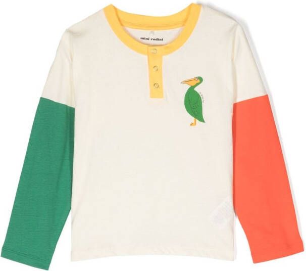 Mini Rodini Jersey top Beige