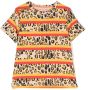 Mini Rodini T-shirt met luipaardprint Beige - Thumbnail 1