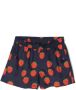 Mini Rodini Shorts met aardbeienprint Blauw - Thumbnail 1