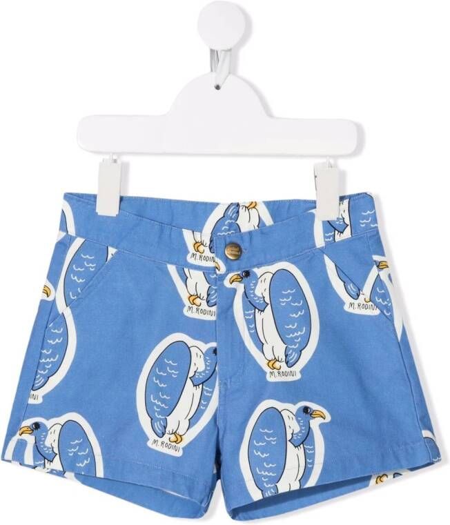 Mini Rodini Shorts met print Blauw