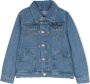 Mini Rodini Spijkerjack met patch Blauw - Thumbnail 1