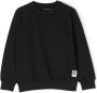 Mini Rodini Sweater met logopatch Zwart - Thumbnail 1