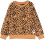 Mini Rodini Sweater met luipaardprint Bruin - Thumbnail 1