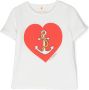 Mini Rodini T-shirt met hartprint Wit - Thumbnail 1