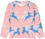 Mini Rodini T-shirt met lange mouwen Roze - Thumbnail 1